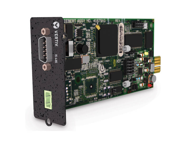 Access Michigan Liebert® IntelliSlot™ 485 and Building Management System  Interface Cards