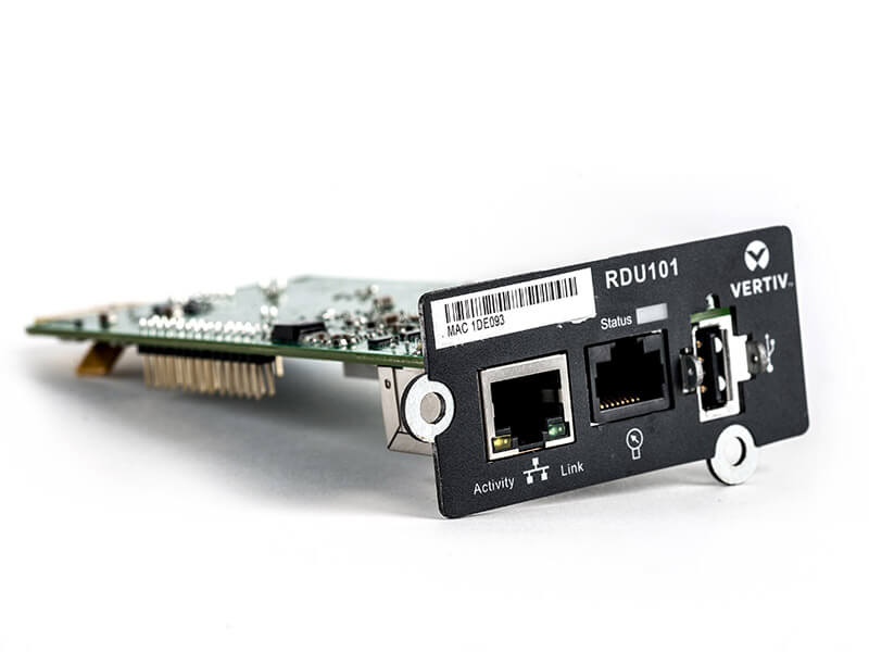 Access Michigan Vertiv™ Liebert® IntelliSlot™ RDU101 Communications Card